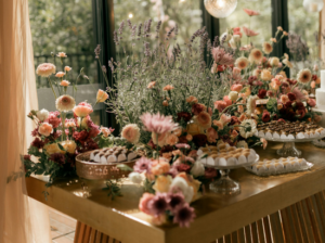 flores en eventos